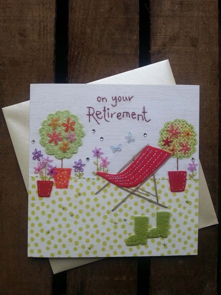 Retirement greetings card