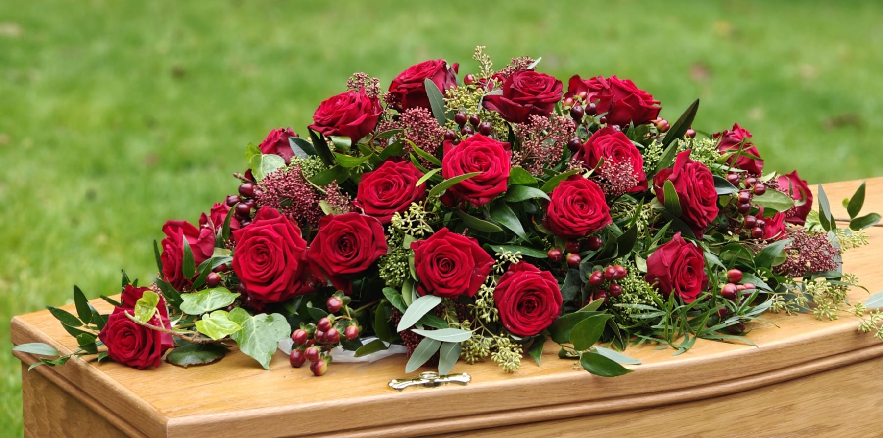 Funeral flowers from Flowersmiths in Horwich
