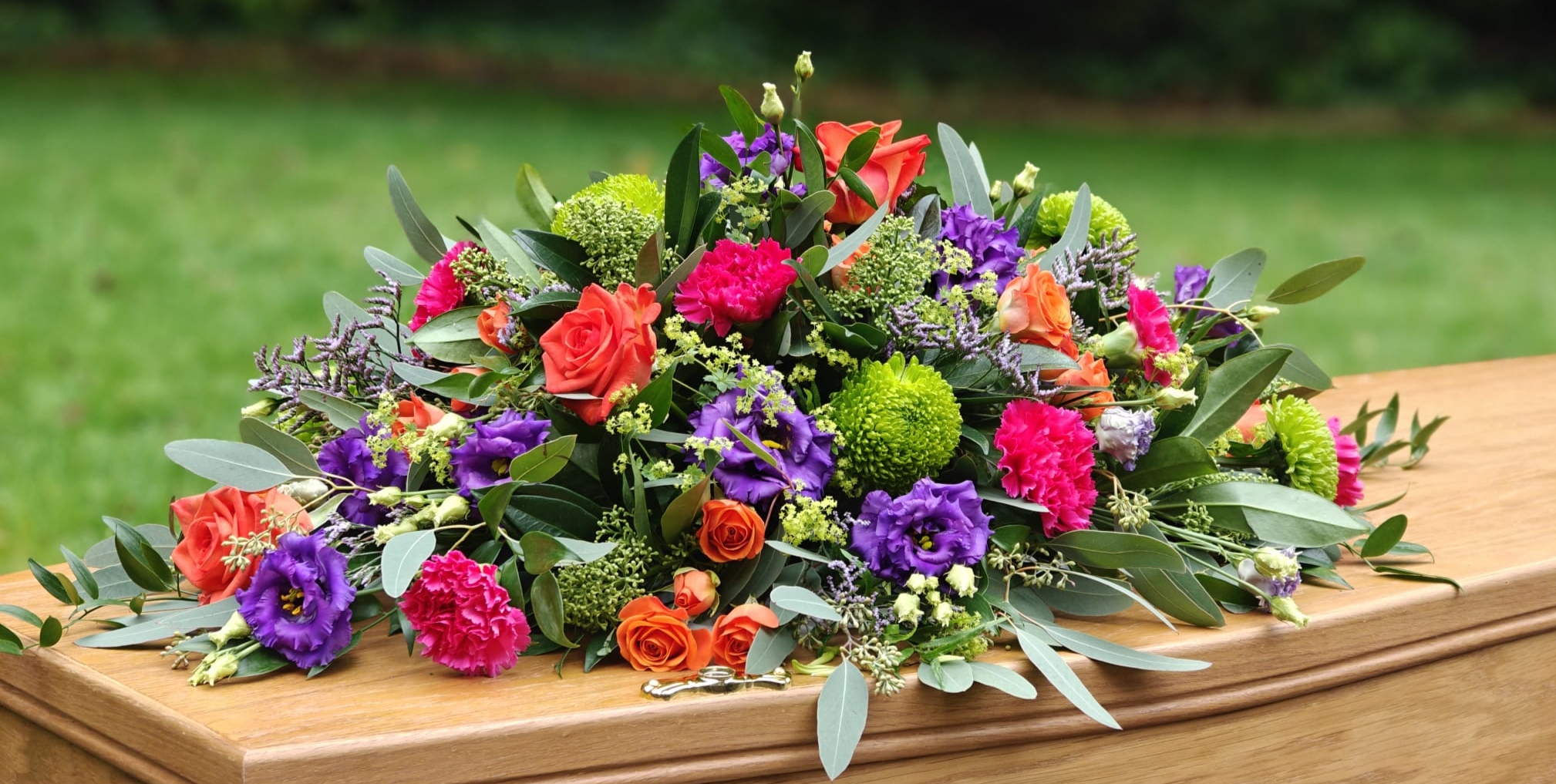 Funeral flowers from Flowersmiths in Horwich