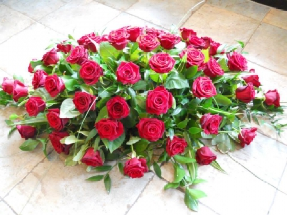 Rose Casket Spray