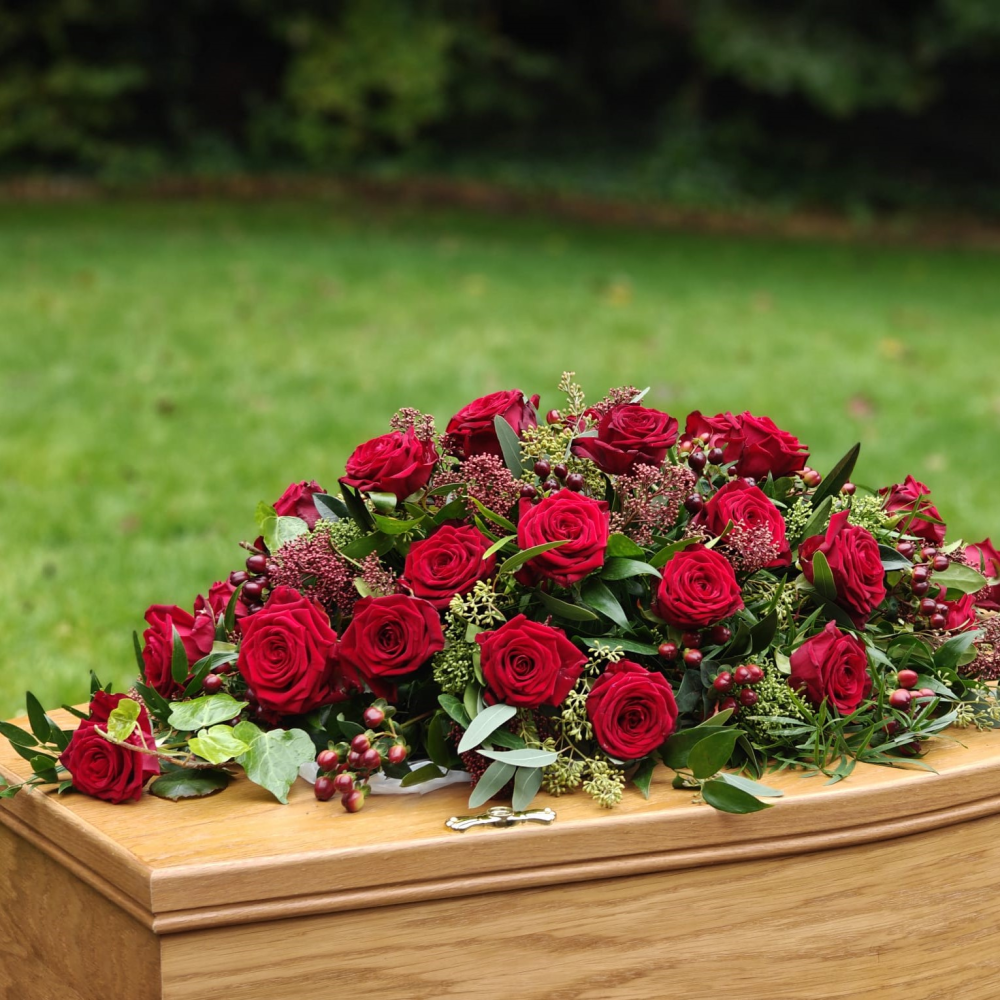 Classic Rose Casket Spray