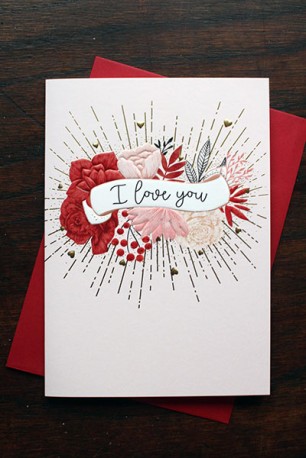 'I Love You' card