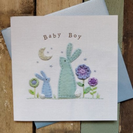 Baby Boy Greetings Card